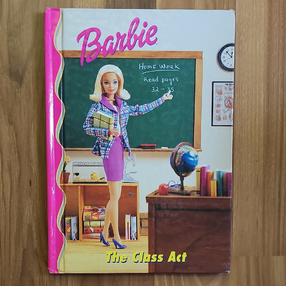 Barbie The Class Act Book VINTAGE 1998 Barbie And Friends Book Club